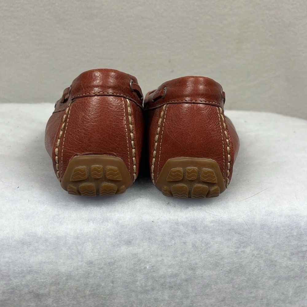 Abeo Bio System Marilee Leather Driving Loafer Shoes Womens‎ Size 7 Light Red - Picture 8 of 10